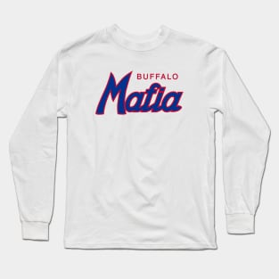 Buffalo Mafia - White Long Sleeve T-Shirt